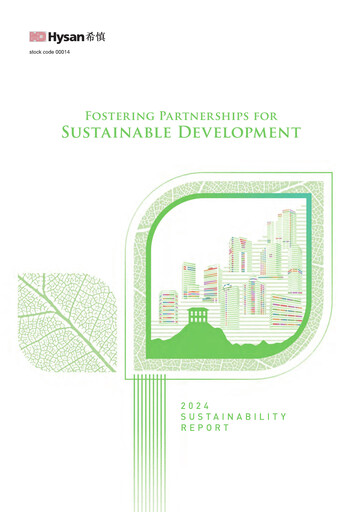 Thumbnail Hysan Development
 Sustainability Report 2024