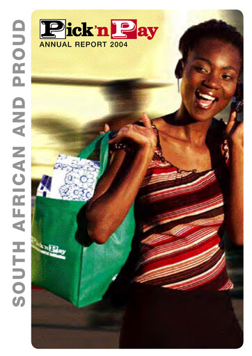 Thumbnail Pick n Pay Stores Annual Report 2004