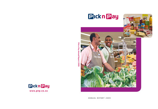 Thumbnail Pick n Pay Stores Annual Report 2009