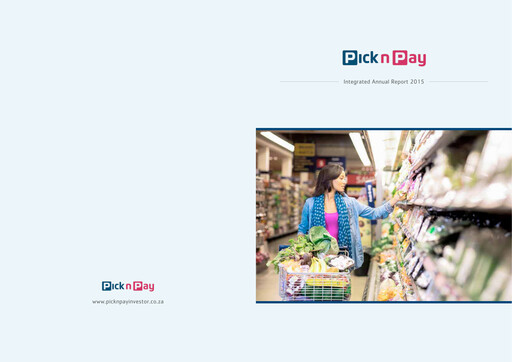 Thumbnail Pick n Pay Stores Annual Report 2015
