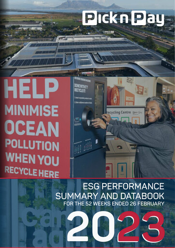 Thumbnail Pick n Pay Stores ESG Report 2023