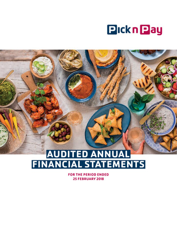Thumbnail Pick n Pay Stores Financial Statement 2018