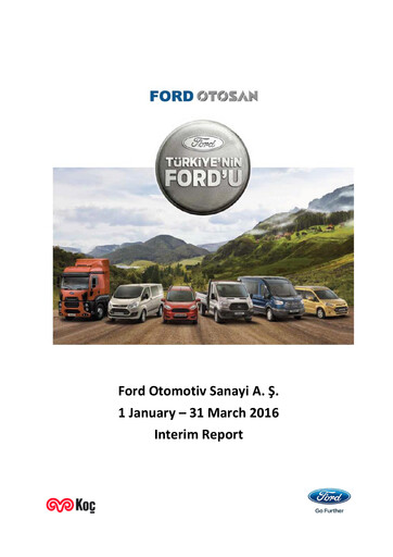 Thumbnail Ford Otosan
 Quarterly Report 2016-q1