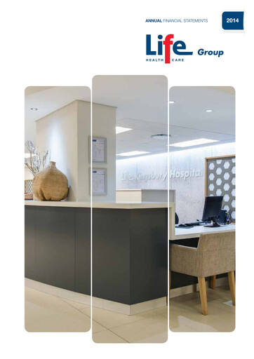 Vorschaubild Life Healthcare Group Finanzmitteilung 2014