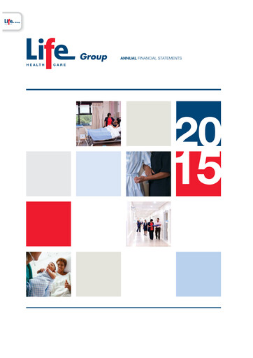 Vorschaubild Life Healthcare Group Finanzmitteilung 2015