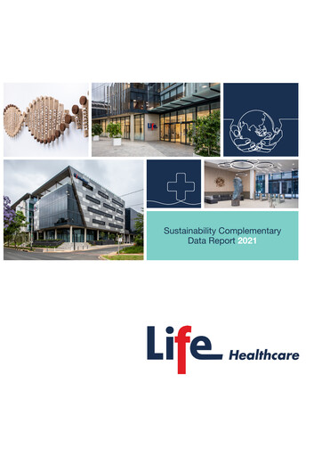 Vorschaubild Life Healthcare Group Nachhaltigkeitsbericht 2021
