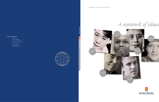 Thumbnail Kongsberg Gruppen Annual Report 1999
