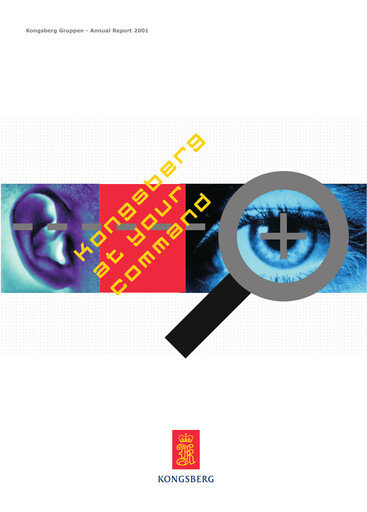 Thumbnail Kongsberg Gruppen Annual Report 2001