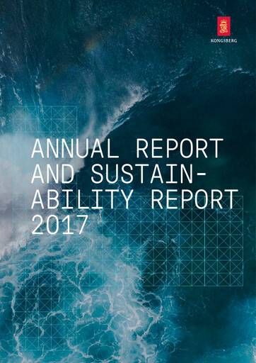 Thumbnail Kongsberg Gruppen Annual Report 2017