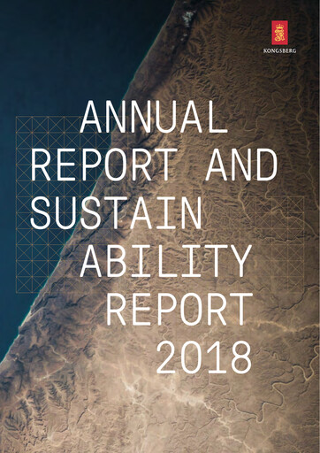 Thumbnail Kongsberg Gruppen Annual Report 2018