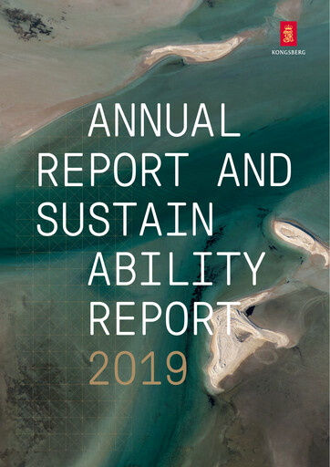Thumbnail Kongsberg Gruppen Annual Report 2019