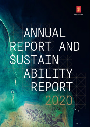 Thumbnail Kongsberg Gruppen Annual Report 2020
