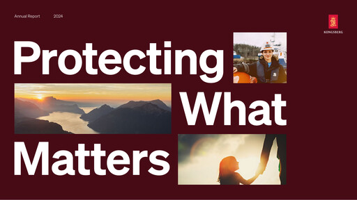 Thumbnail Kongsberg Gruppen Annual Report 2024