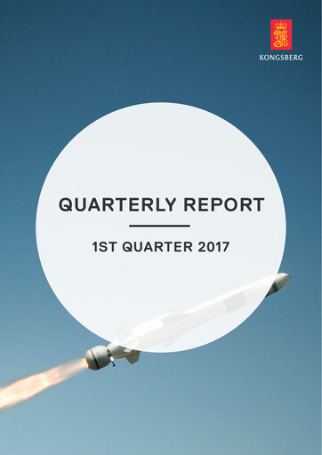 Thumbnail Kongsberg Gruppen Quarterly Report 2017-q1