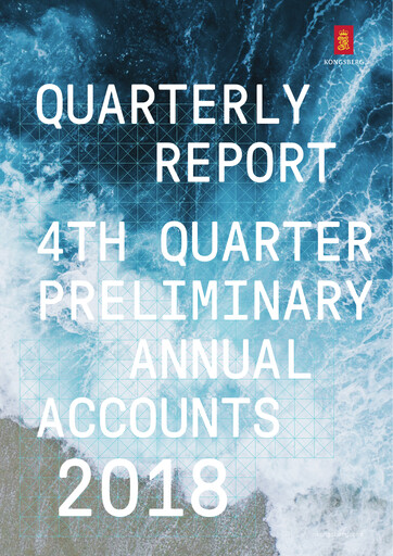 Thumbnail Kongsberg Gruppen Quarterly Report 2018-q4
