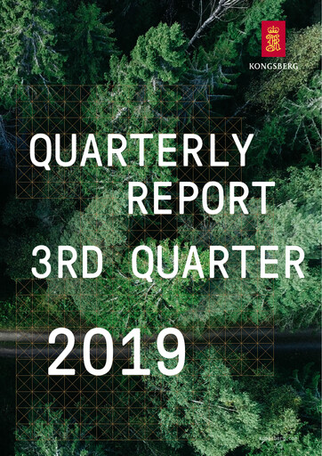 Thumbnail Kongsberg Gruppen Quarterly Report 2019-q3