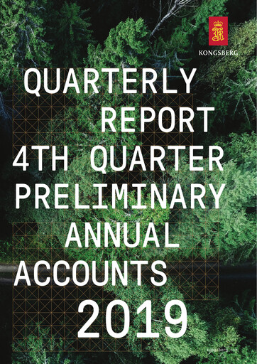 Thumbnail Kongsberg Gruppen Quarterly Report 2019-q4
