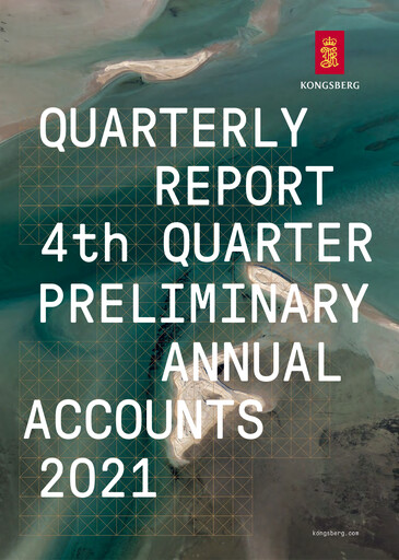 Thumbnail Kongsberg Gruppen Quarterly Report 2021-q4