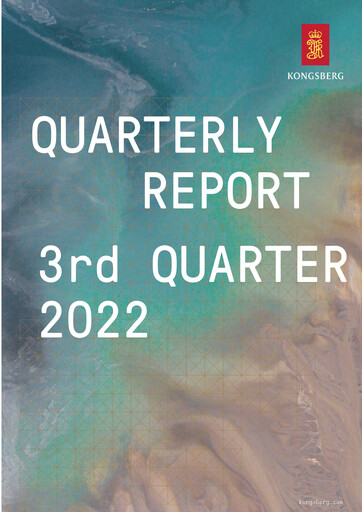 Thumbnail Kongsberg Gruppen Quarterly Report 2022-q3