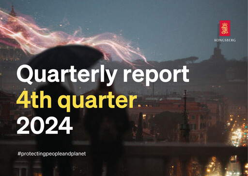 Thumbnail Kongsberg Gruppen Quarterly Report 2024-q4