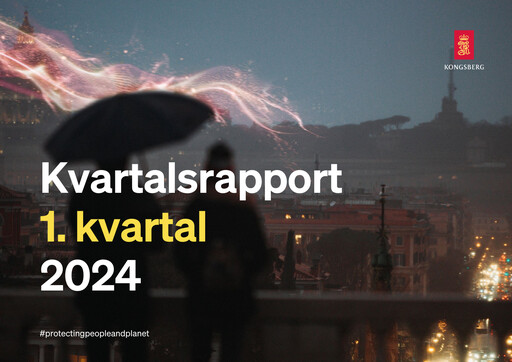 Thumbnail Kongsberg Gruppen Quarterly Report 2024-q1