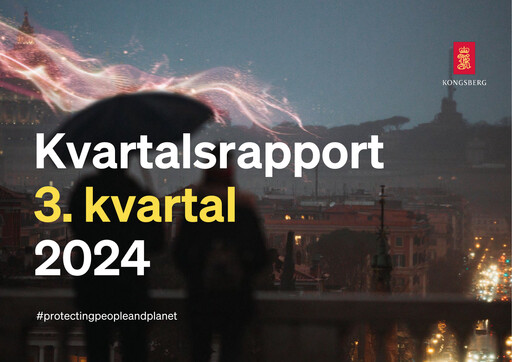 Thumbnail Kongsberg Gruppen Quarterly Report 2024-q3