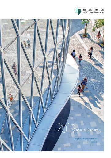 Thumbnail Hang Lung Group Annual Report 2019