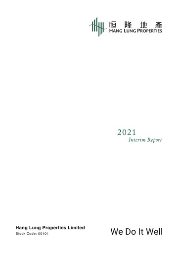 Thumbnail Hang Lung Group Half-year Report 2021