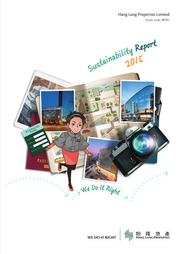 Thumbnail Hang Lung Group Sustainability Report 2012