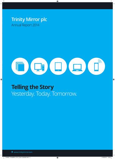 Thumbnail Reach plc Annual Report 2014