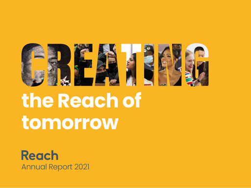 Thumbnail Reach plc Annual Report 2021