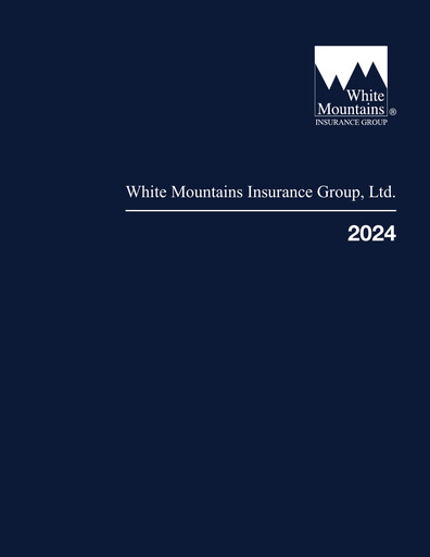 Thumbnail White Mountains Insurance Group Annual Report 2024