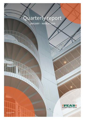 Thumbnail Peab Quarterly Report 2025-q1