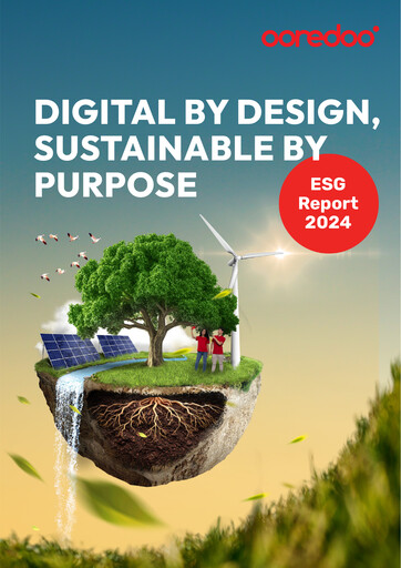 Thumbnail Ooredoo Qatar ESG Report 2024