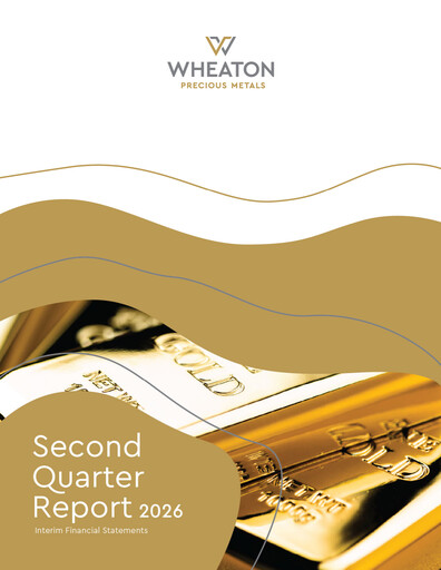 Thumbnail Wheaton Precious Metals Financial Statement 2026-q2