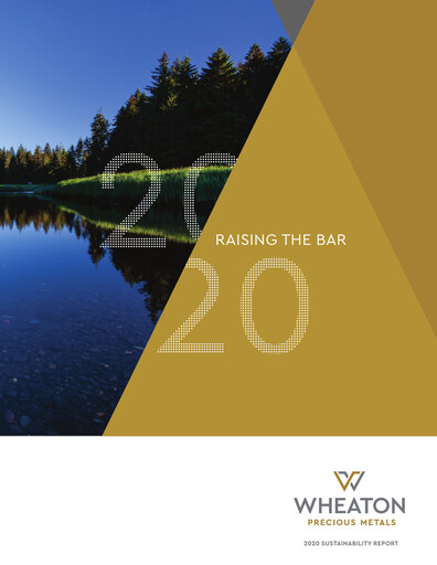 Thumbnail Wheaton Precious Metals Sustainability Report 2020