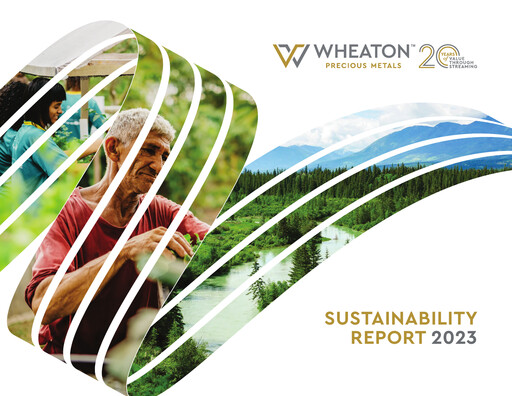 Thumbnail Wheaton Precious Metals Sustainability Report 2023