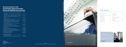 Thumbnail ALK-Abelló Annual Report 2005-2006