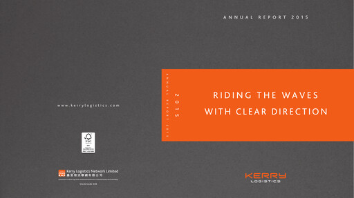 Thumbnail Kerry Logistics Network Annual Report 2015