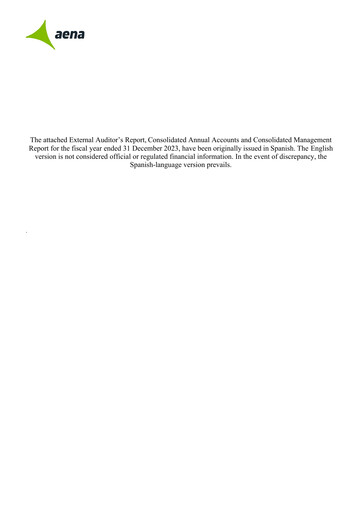 Thumbnail Aena Financial Statement 2023