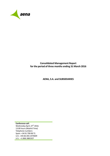 Thumbnail Aena Quarterly Report 2016-q1