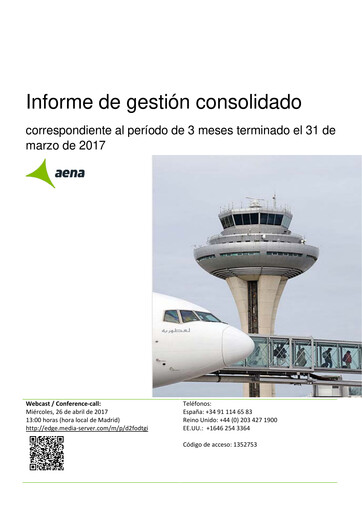 Thumbnail Aena Quarterly Report 2017-q1