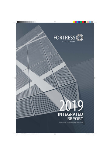Thumbnail Fortress REIT Annual Report 2019