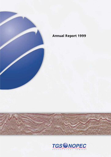 Thumbnail TGS ASA Annual Report 1999
