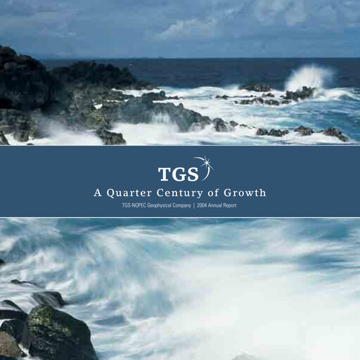 Thumbnail TGS ASA Annual Report 2004
