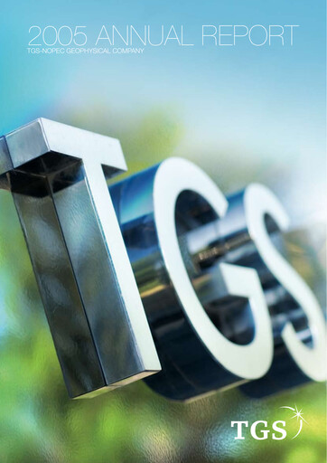 Thumbnail TGS ASA Annual Report 2005