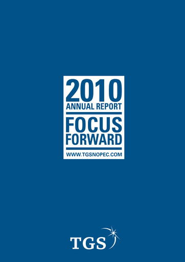 Thumbnail TGS ASA Annual Report 2010
