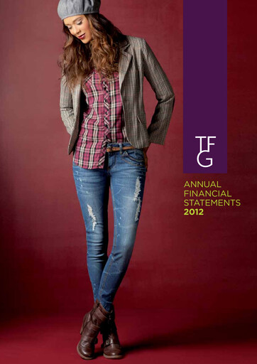 Thumbnail The Foschini Group Financial Statement 2012