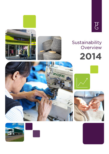 Thumbnail The Foschini Group Sustainability Report 2014
