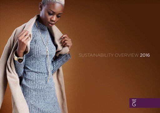 Thumbnail The Foschini Group Sustainability Report 2016